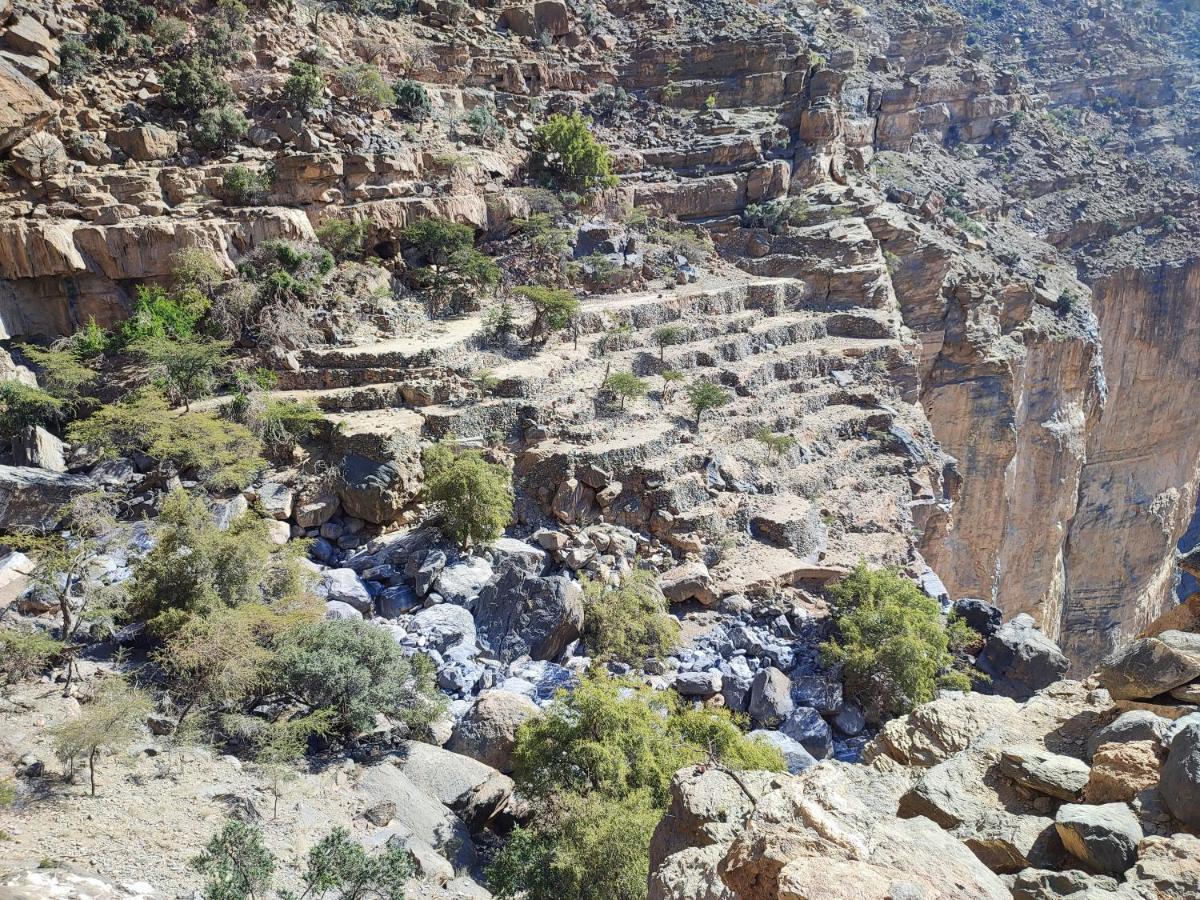 Stone Rest House Jebel Shams Al Ḩamrāʼ Exteriör bild