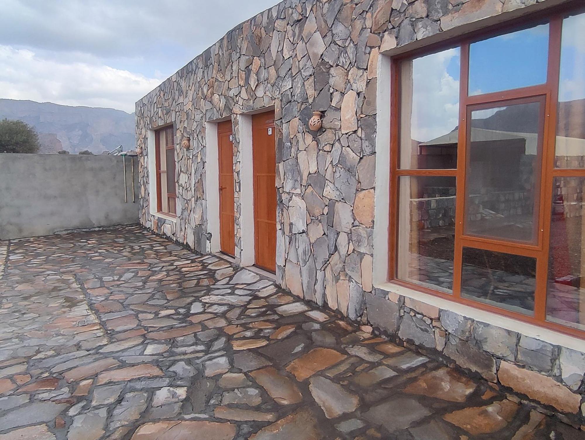 Stone Rest House Jebel Shams Al Ḩamrāʼ Exteriör bild